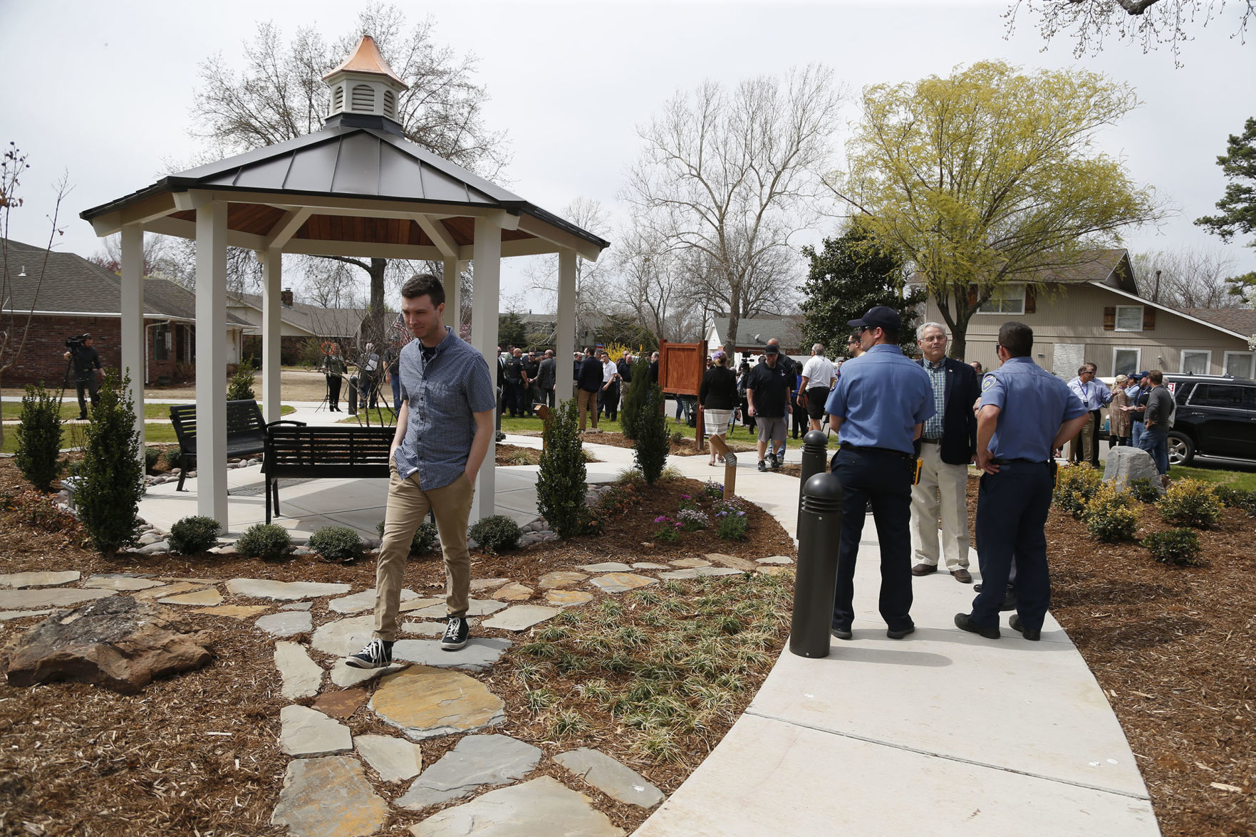 March 27, 2019: Broken Arrow city officials dedicate Reflection Park